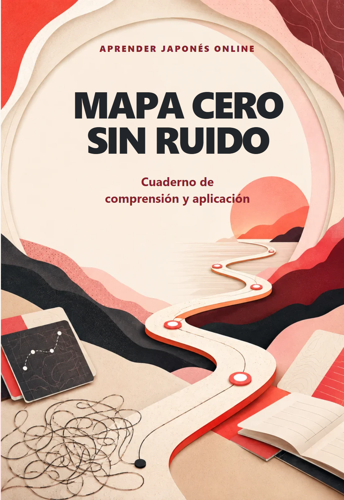 Portada de Mapa Cero Sin Ruido, cuaderno de comprensión y aplicación